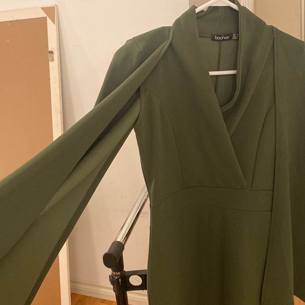 Boohoo Cape dress